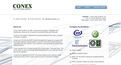 Desktop Screenshot of conexdata.com