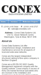Mobile Screenshot of conexdata.com